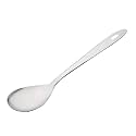 SignoraWare Kitchen Tools Stainless Steel (Food Grade) Heavy Gauge (1.5 MM) Prima Solid Oval Spoon No.4 (Serving Spoon) Chamcha for Serving Rice/Pasta/Subzi (Size 27 cm)
