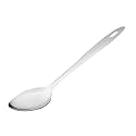 SignoraWare Kitchen Tools Stainless Steel (Food Grade) Heavy Gauge (1.5 MM) Prima Solid Pan Spoon No.4 (Serving Spoon) Chamcha for Serving Rice/Pasta/Subzi (Size 27.2 cm)