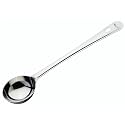 SignoraWare Kitchen Tools Stainless Steel(Food Grade) Heavy Gauge(1.2 MM) Elite Deep Ladle/Karchi/Milk Ladle/Soup Ladle No.4 for Seving/Cooking/Pouring All Types of Gravies/Dal/Curries (Size 28.5 cm)