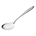 SignoraWare Kitchen Tools Stainless Steel (Food Grade) Heavy Gauge (1.1 MM) Classic Solid Oval Spoon No.6 (Serving Spoon) Chamcha for Serving Rice/Pasta/Subzi (Size 33 cm)