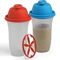 Signoraware Shake N Shake BPA Free Plastic Bottle (500mlx2 | Set of 2 | Multicolour)