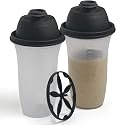 Signoraware Shake N Shake BPA Free Plastic Bottle (500mlx2 | Setof2 | Black)