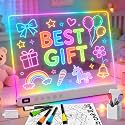 Signsxcel 16'' Rechargeable LED Drawing Board for Kids,Gift for Girls Boys