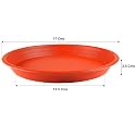 SIGNY Round Bottom TrayPlateSaucer Suitable for 8