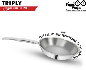 Sigri-wala Cook Healthy Triply Fry Pan 20