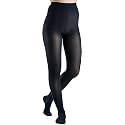 SIGVARIS Women’s Style Soft Opaque 840 Closed Toe Pantyhose 30-40mmHg - Midnight Blue - Medium Short