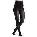 SIGVARIS Women’s Style Soft Opaque 840 Closed Toe Pantyhose 30-40mmHg - Black - Small Short