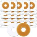 Siifert 30 Pcs 30 Pcs Ostomy Barrier Rings Fit Moldable Skin Extender