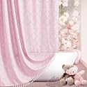 Siiluminisoy Boho Shower Curtain Pink Woven Fabric Cute Shower Curtain, 72 x 72 Tufted Chevron Textured Striped Modern Farmhouse Minimalist Cloth Shower Curtains for Bathroom