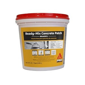 sika - sikacryl - gray - ready-mix concrete patch - for repairing spalls and cracks in concrete and masonry - textured 