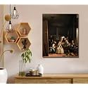 Sikhash Diego Velzquez Canvas Paintings Las Meninas