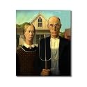 Sikhash Grant Wood Canvas Paintings American Gothic