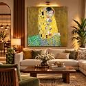 Sikhash Gustav Klimt Canvas Paintings The Kiss