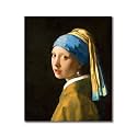 Sikhash Johannes Vermeer Canvas Paintings Girl