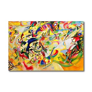 Sikhash Wassily Kandinsky Canvas Paintings Composition