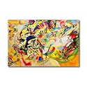 Sikhash Wassily Kandinsky Canvas Paintings Composition