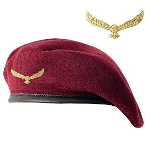 silak unisex french woolen beret cap - traditional army style classic european hat che guevara style