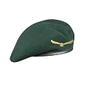 SILAK Unisex French Woolen Beret Cap - Traditional Army Style, Classic European Hat, Che Guevara Style