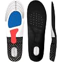 SILENCIO Silicone Gel Insole Orthotic Arch Support Shoe Pad for Sport as well as Running Shoes Anti Fatigue Insole for Men and Women| Benefit of Absorption with Massaging (Men Size UK 7-11)