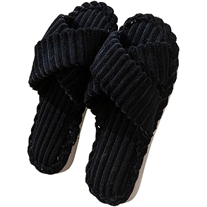 SILENCIO Slippers for Women House Bedroom Furry