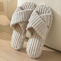 SILENCIO Slippers for Women House Bedroom Furry