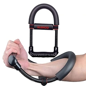 silencio wrist strengthener forearm exerciser hand developer strength trainer for fitness enthusiasts athletes professionals arm hand grip workout strength trainer home gym workout equipment