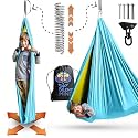 Silent Mind Sensory Swing Solid Blue