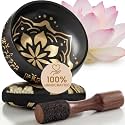 Silent Mind Tibetan Singing Bowl Set – Easy to Play & Beginner Friendly Meditation Bowl with Cushion & Mallet | Stress Relief & Mindfulness | Gift-Ready