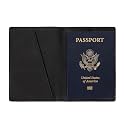 SLNT Passport Wallet RFID Blocking Leather - Travel Document Holder