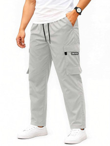 SILFIRA Solid Men Grey Track Pants