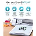 Silhouette America CAMEO 5 Alpha (α) - Smart Cutting Machine, Bianco Carrara (Starter Bundle) - Includes Studio Software, 24 Oracal Vinyl Rolls, Tool Kit &amp; 25 Free Designs for DIY - ES Mat Compatibile
