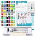 Silhouette America Cameo 5 Alpha (α) Smart Cutting Machine, Bianco Carrara (Deluxe Bundle) - Includes Studio Software, 36 Vinyl Sheets, PixScan Mat, Tool Kit & 25 Free Designs for DIY