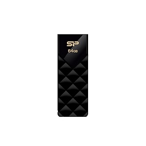 silicon power 64gb blaze b03 series black usb 30 flash drive usb 32 gen 1 usb 20 thumb drive pen drive memory stick