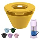 Silicone Anti-Leak Coffee Spout for Keurig K-Mini &amp; Express - Splash-Proof Accessory, No Mess Drip-Free Design, Easy to Clean &amp; Reusable (Orange)