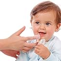 Silicone Baby Finger-Brush | Tongue Cleaner With Box (Green)