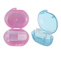 Silicone Baby Finger-Brush | Tongue Cleaner With Box (Pack Of 2)