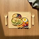 Silicone Baby Meal Plate Set with Spoon