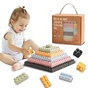 Silicone Blocks Soft Building Blocks, Montessori Educational Toy Soft Baby Blocks for Teething Gifts, Large Sensory Stacking Toys for Preschool Learning Creative Play, 20PCS