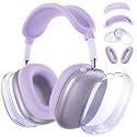 Silicone Case Cover for AirPods Max 2/AirPod Max Headphones,Gradient Purple