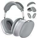 Silicone Case Cover for AirPods Max 2 / AirPods Max Headphones (Gray)