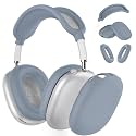 Silicone Case Cover for AirPods Max 2 / AirPods Max Headphones (Lavender)