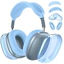 Silicone Case Cover for AirPods Max 2/ AirPods Max Headphones (Sky Blue)