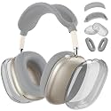Silicone Case Cover for AirPods Max 2/ AirPods Max Headphones (Gray)
