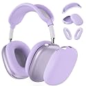 Silicone Case Cover for AirPods Max 2/AirPods Max Headphones(Pastel Lilac)