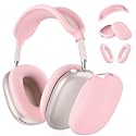 Silicone Case Cover for AirPods Max 2 / AirPods Max Headphones (Pink)