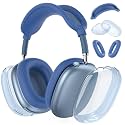 Silicone Case Cover for AirPods Max Headphones 2/1 (2026/2020) (Blue)