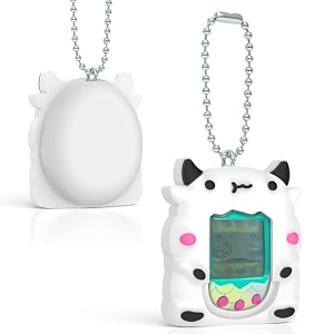 silicone case for tamagotchi original cute dairy dow pattern protective sleeve skin for original tamagotchi digital pet accessories