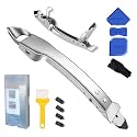 Silicone Caulking Tool Kit Stainless Steel Grout Removal Tool 4 in 1