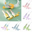 Silicone Charging Cable Protector Compatible with Lightning/Type-C/USB A