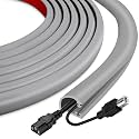 Silicone Cord Covers for Wires on Wall Cord Hider Self-Adhesive